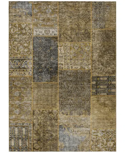 Addison Chantille Machine Washable Acn653 8'x10' Area Rug In Lavender