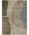 Addison Chantille Acn696 8'x10' Area Rug In Brown