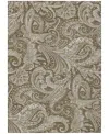 Addison Chantille Acn654 9'x12' Area Rug In Chocolate