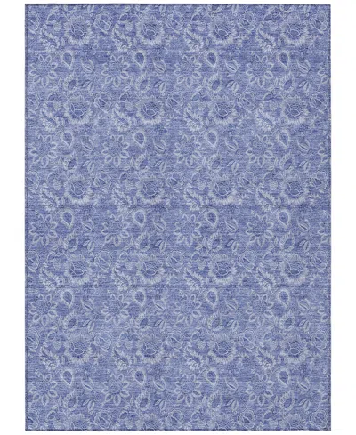 Addison Chantille Acn662 8'x10' Area Rug In Denim