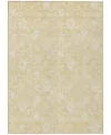Addison Chantille Machine Washable Acn681 8'x10' Area Rug In Gold
