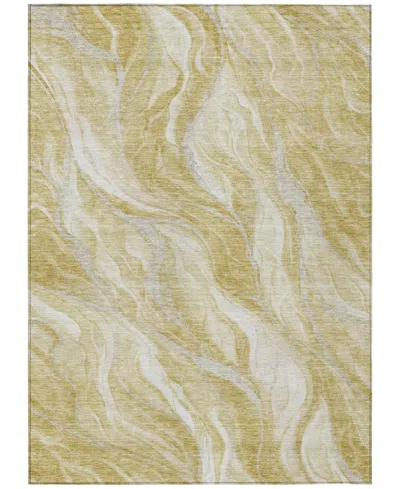 Addison Chantille Acn720 8'x10' Area Rug In Gold