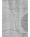 Addison Chantille Acn678 8'x10' Area Rug In Gray