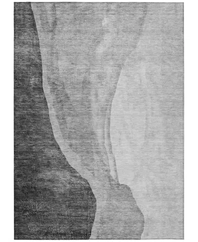 Addison Chantille Machine Washable Acn667 8'x10' Area Rug In Gray