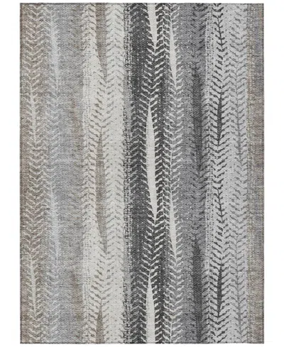 Addison Chantille Acn693 8'x10' Area Rug In Khaki