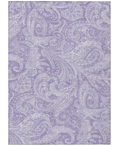 Addison Chantille Acn654 8'x10' Area Rug In Lavender