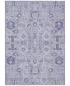 Addison Chantille Acn724 8'x10' Area Rug In Lavender