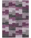 Addison Chantille Acn659 8'x10' Area Rug In Mauve