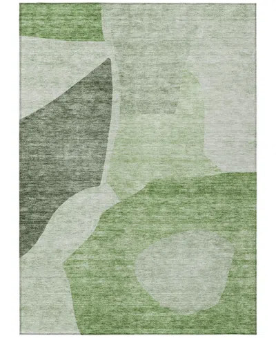 Addison Chantille Machine Washable Acn665 8'x10' Area Rug In Green