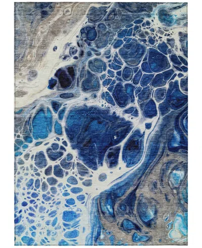 Addison Chantille Acn682 8'x10' Area Rug In Navy
