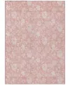 Addison Chantille Acn681 8'x10' Area Rug In Pink