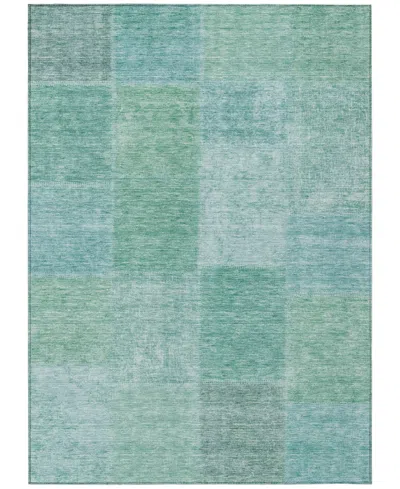 Addison Chantille Machine Washable Acn664 8'x10' Area Rug In Teal
