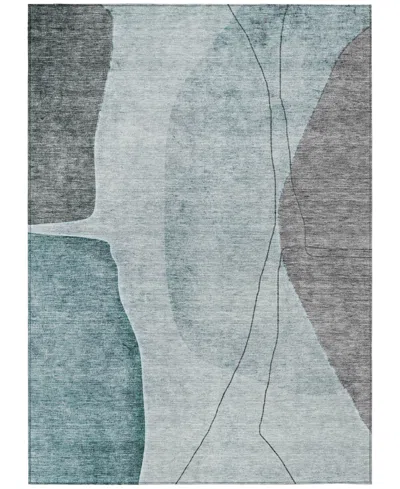 Addison Chantille Acn696 8'x10' Area Rug In Teal