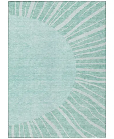 Addison Chantille Acn668 8'x10' Area Rug In Teal