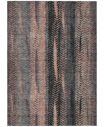 Addison Chantille Acn693 10'x14' Area Rug In Terracotta