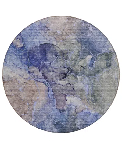 ADDISON CHANTILLE MACHINE WASHABLE ACN689 8'X8' ROUND AREA RUG