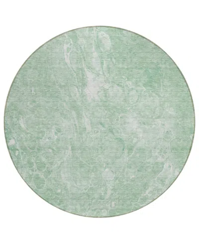 Addison Chantille Acn670 8'x8' Round Area Rug In Mint