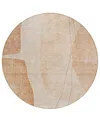 Addison Chantille Acn696 8'x8' Round Area Rug In Terracotta