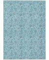 Addison Chantille Acn696 9'x12' Area Rug In Aqua