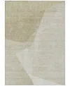 Addison Chantille Acn716 9'x12' Area Rug In Beige