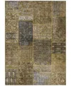 Addison Chantille Acn669 9'x12' Area Rug In Brown