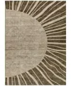 Addison Chantille Acn696 9'x12' Area Rug In Brown