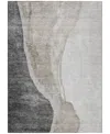 Addison Chantille Acn667 9'x12' Area Rug In Charcoal