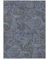 Addison Chantille Acn654 10'x14' Area Rug In Charcoal