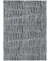 Addison Chantille Acn674 2'6"x3'10" Area Rug In Charcoal