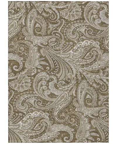 Addison Chantille Acn654 9'x12' Area Rug In Chocolate