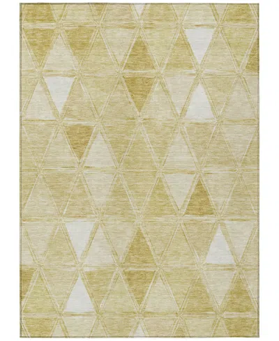 Addison Chantille Acn722 5'x7'6" Area Rug In Gold