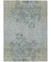 Addison Chantille Acn673 9'x12' Area Rug In Gray