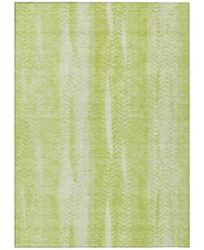 Addison Chantille Machine Washable Acn694 9'x12' Area Rug In Green