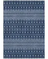Addison Chantille Acn696 9'x12' Area Rug In Navy