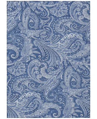 Addison Chantille Acn654 5'x7'6" Area Rug In Navy
