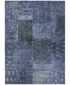 Addison Chantille Acn696 9'x12' Area Rug In Navy