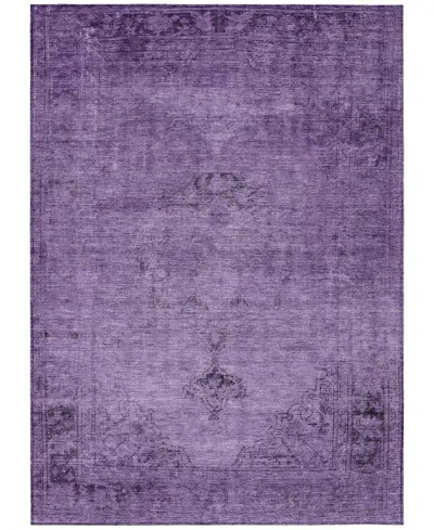 Addison Chantille Acn658 9'x12' Area Rug In Purple