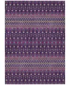 Addison Chantille Acn696 9'x12' Area Rug In Purple