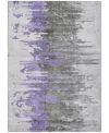 Addison Chantille Acn704 9'x12' Area Rug In Purple