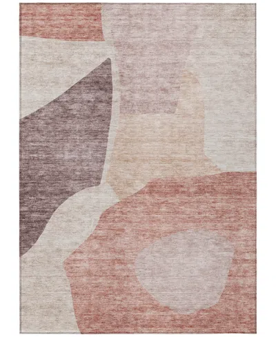 Addison Chantille Acn665 2'6"x3'10" Area Rug In Rose