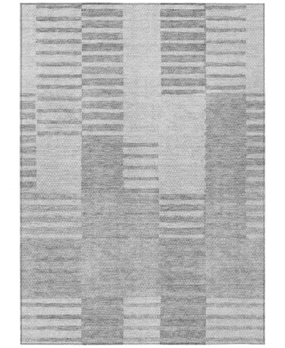 Addison Chantille Acn686 9'x12' Area Rug In Silver
