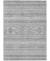Addison Chantille Acn714 9'x12' Area Rug In Silver