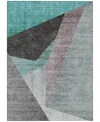 Addison Chantille Acn716 9'x12' Area Rug In Teal