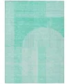Addison Chantille Acn696 9'x12' Area Rug In Teal