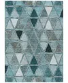 Addison Chantille Acn722 9'x12' Area Rug In Teal