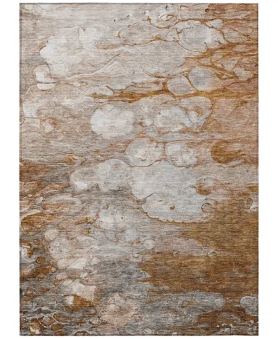 Addison Chantille Acn698 9'x12' Area Rug In Terracotta