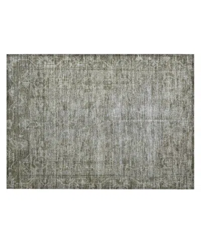 Addison Chantille Acn1228 1'8"x2'6" Area Rug In Brown
