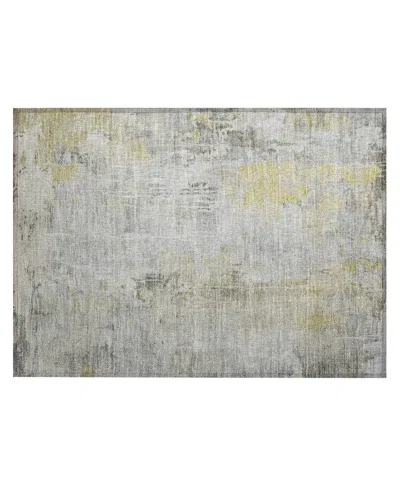 Addison Chantille Acn1233 1'8"x2'6" Area Rug In Silver