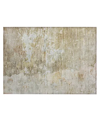 Addison Chantille Acn1234 1'8"x2'6" Area Rug In Brown