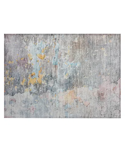 Addison Chantille Acn1234 1'8"x2'6" Area Rug In Gray